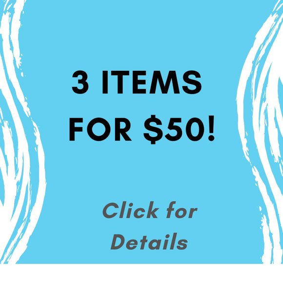 🔴 = 3 items for $50! - Picture 1 of 1